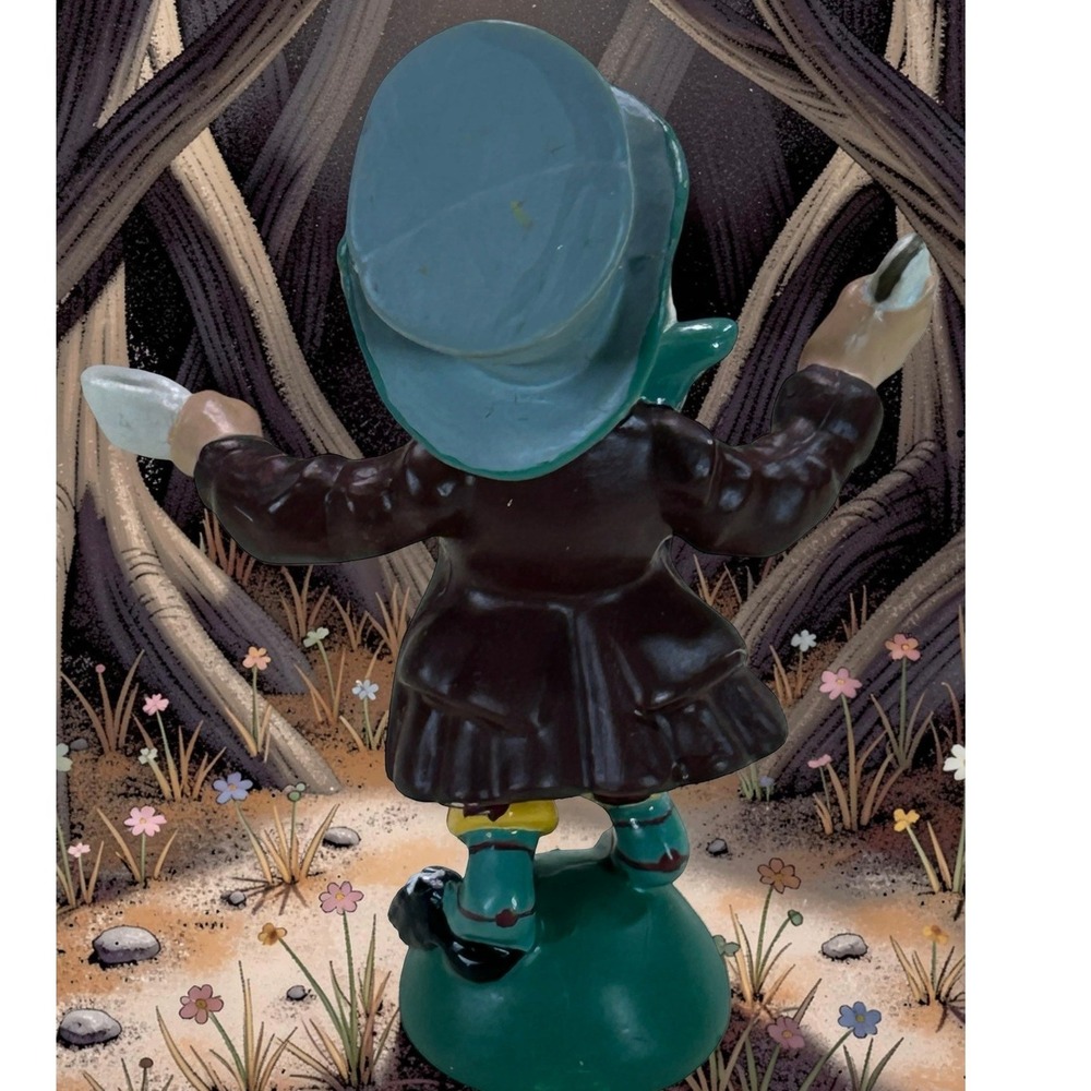 Vintage 1990 Hamilton Gifts Alice in Wonderland Mad Hatter figurine 3.5" - Picture 2 of 4